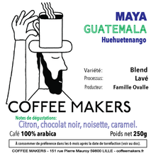 Charger l'image dans la galerie, MAYA (Guatemala) sachet de 250g
