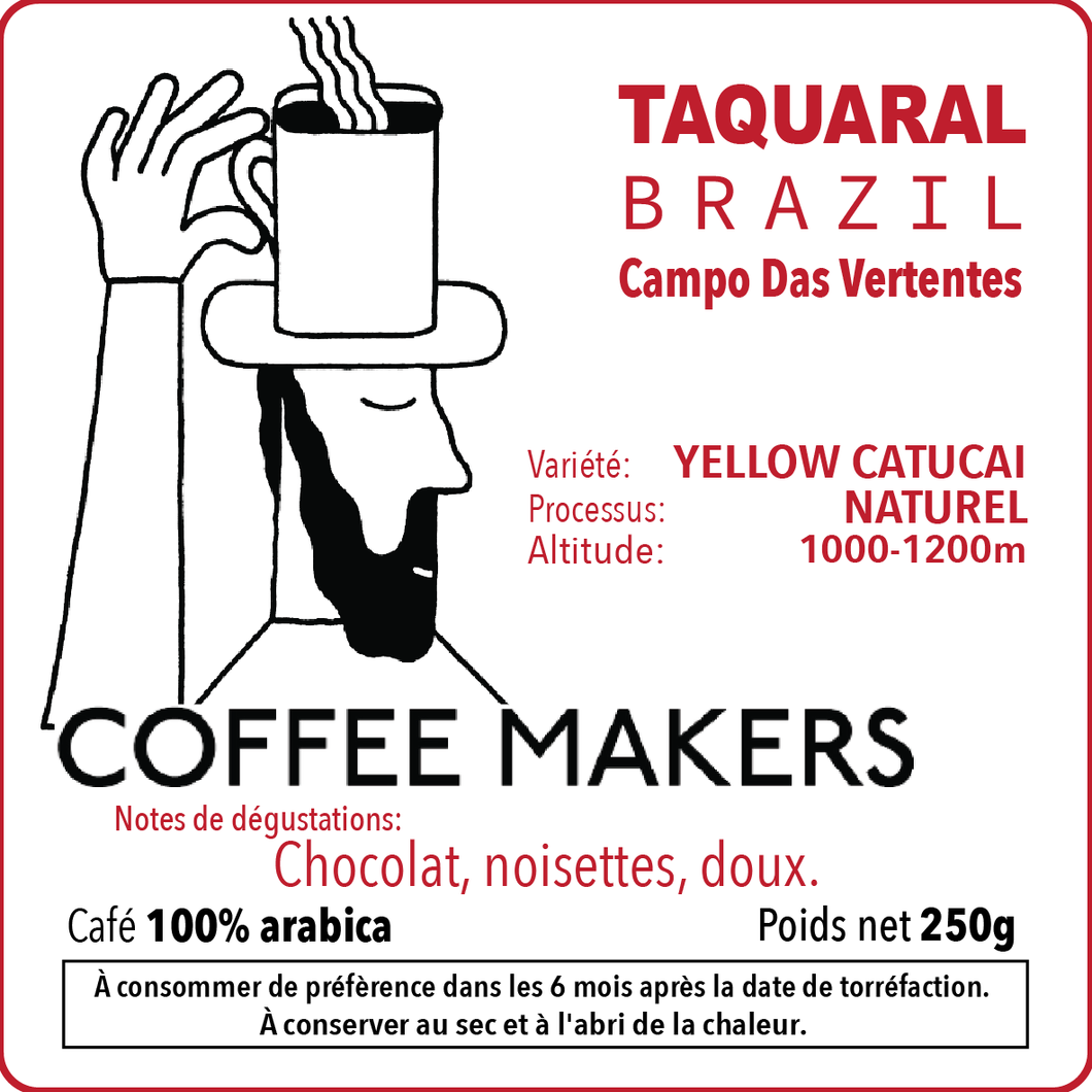 TAQUARAL (Brésil) sachet de 250g